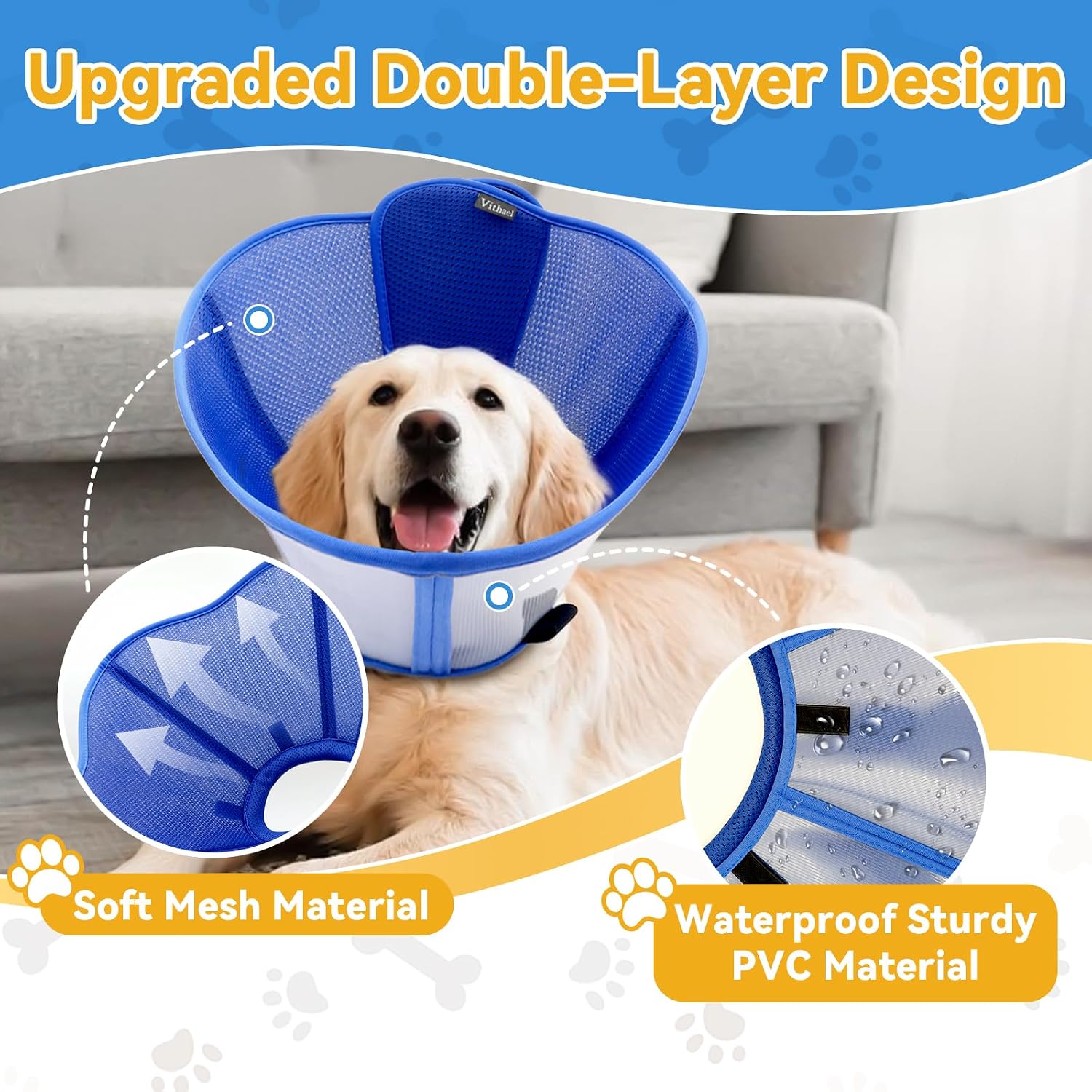 Soft Pet Recovery Collars - view 2