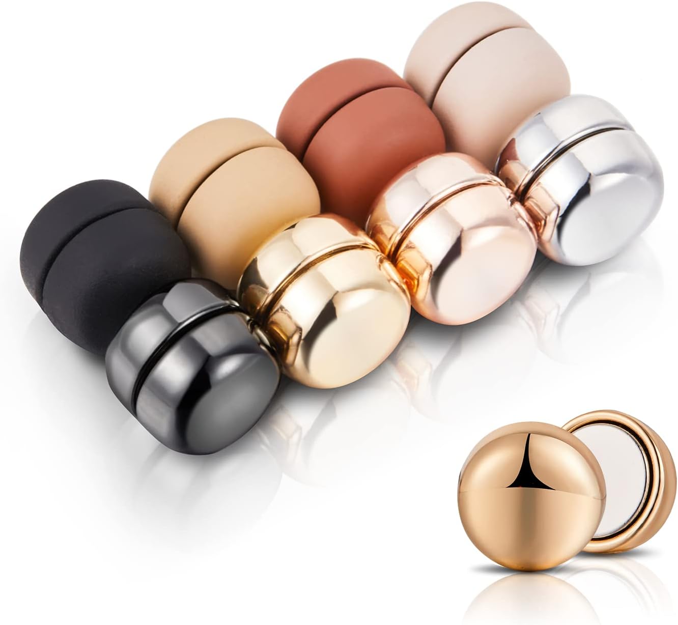 Magnetic Scarf Fasteners - view 1