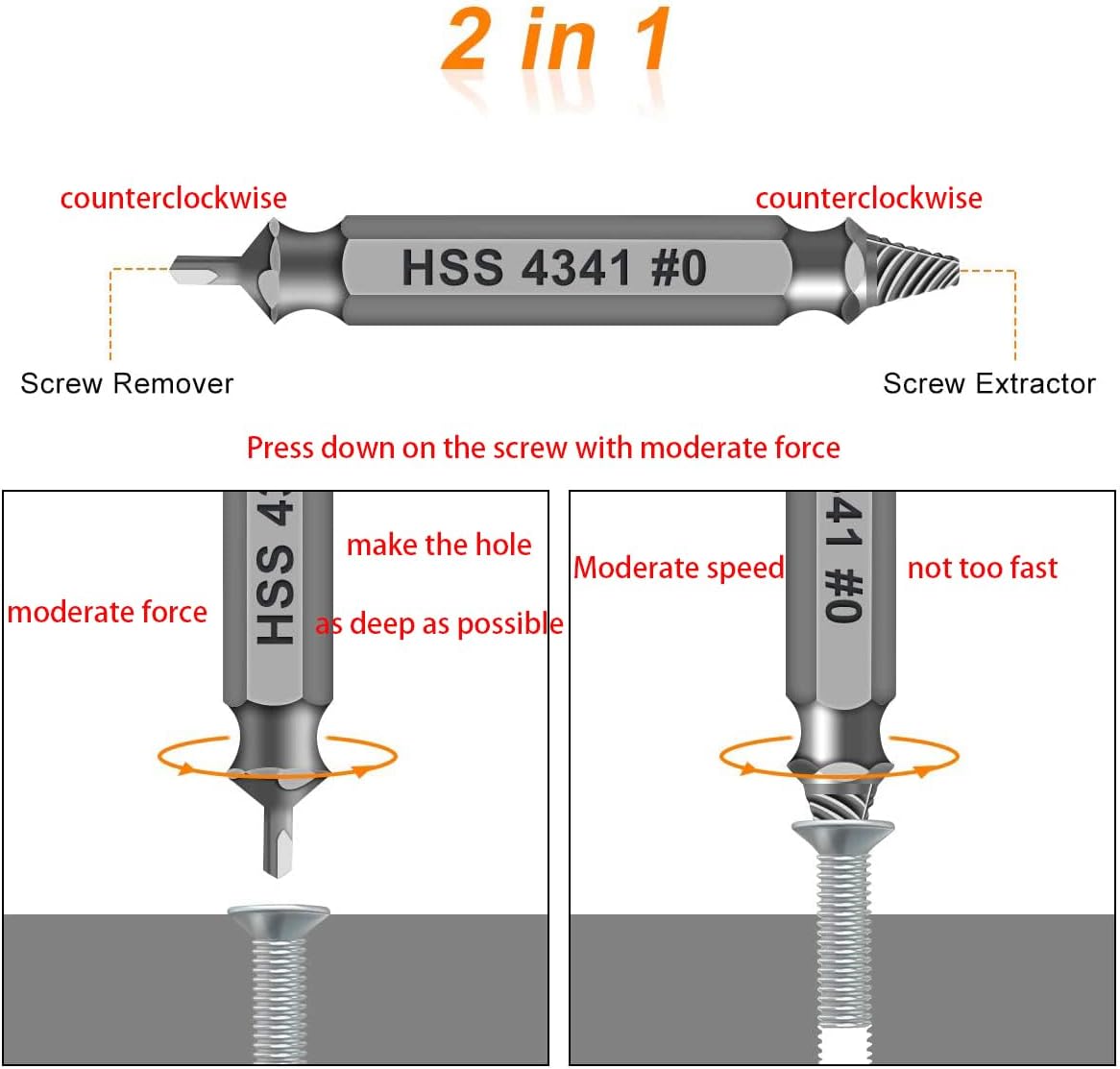 Damaged Screw Extractor Sets - view 3