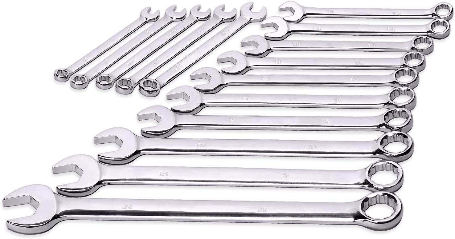 Metric Combination Wrench Sets - view 3