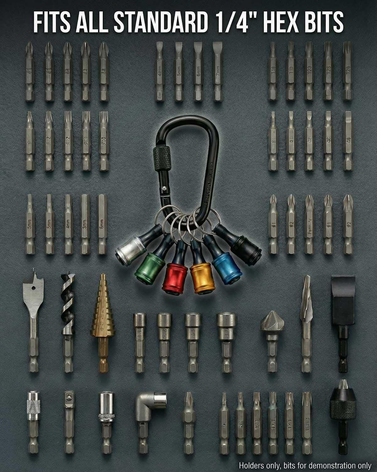 Keychain Bit Storage Holders - view 3