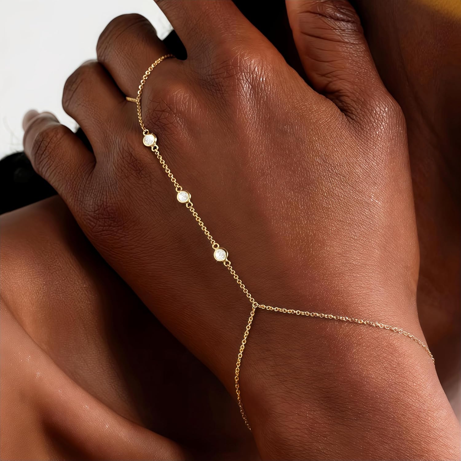 Adjustable Hand Chain Bracelets - view 2