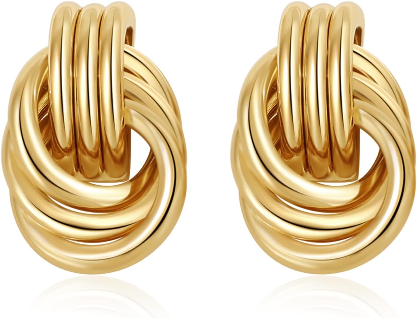 Knot Drop Earrings - view 1