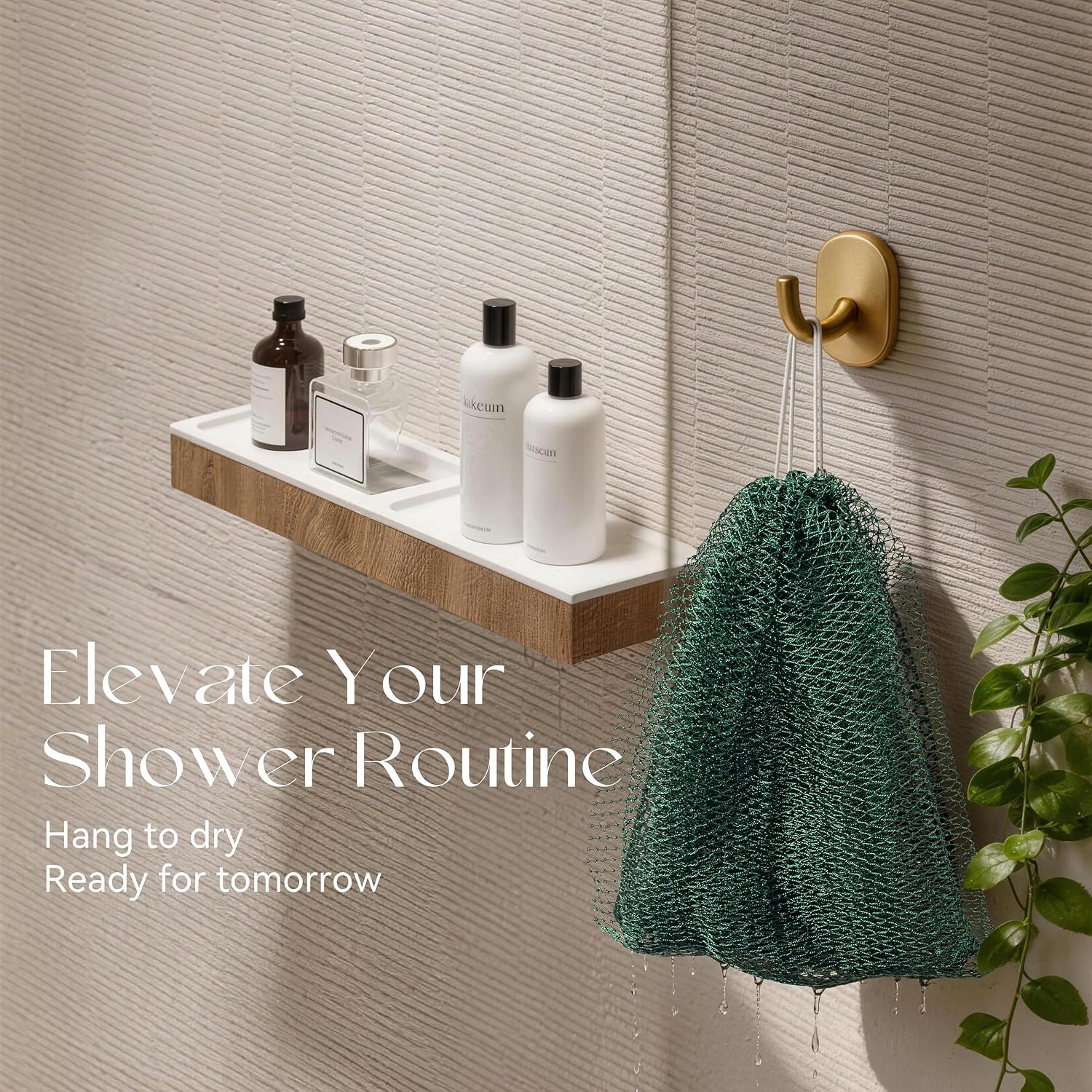 Long Mesh Bath Sponges - view 2
