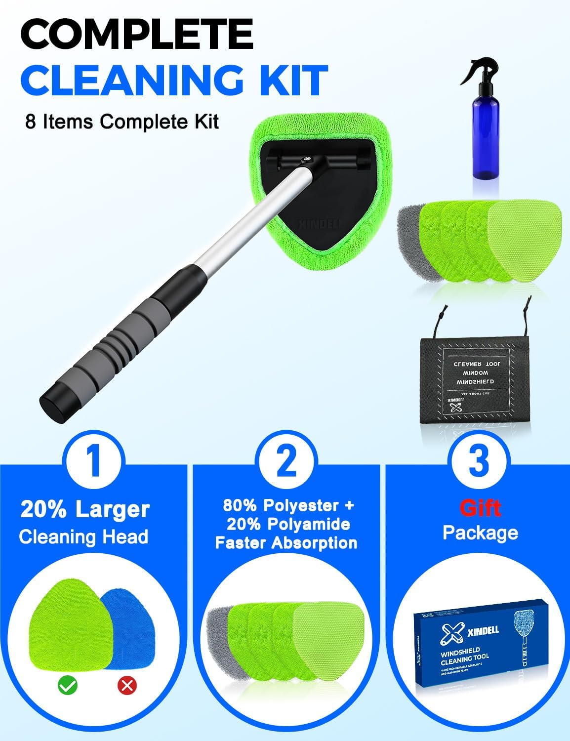 Interior Windshield Cleaning Tools - view 2