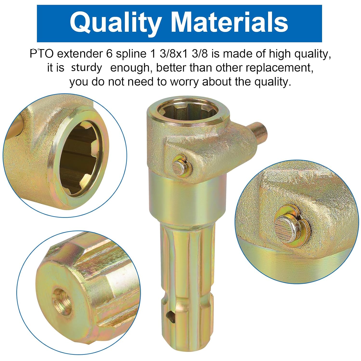Tractor PTO Extension Adapters - view 2