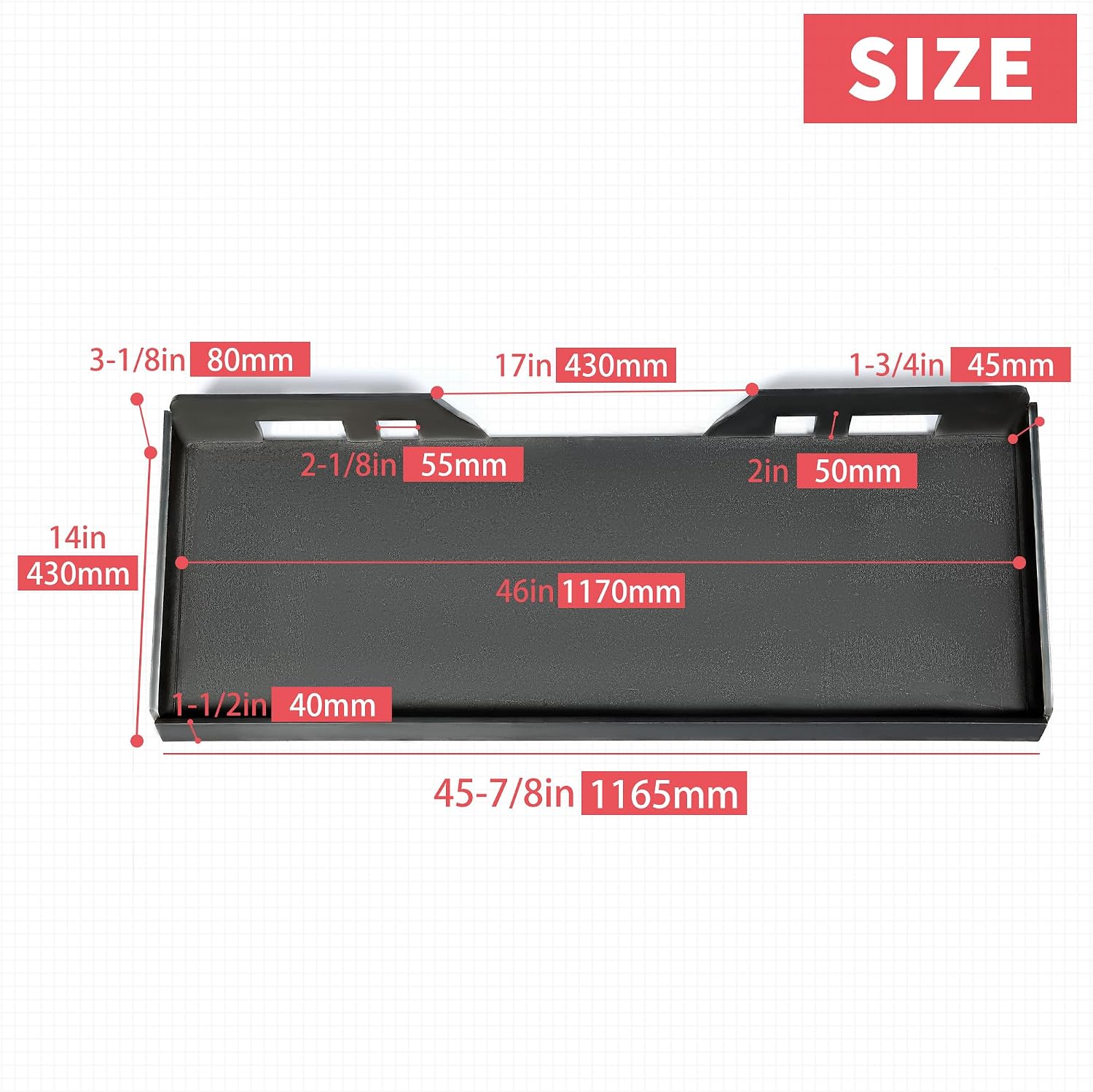 Skid Steer Attachment Mount Plates - view 3