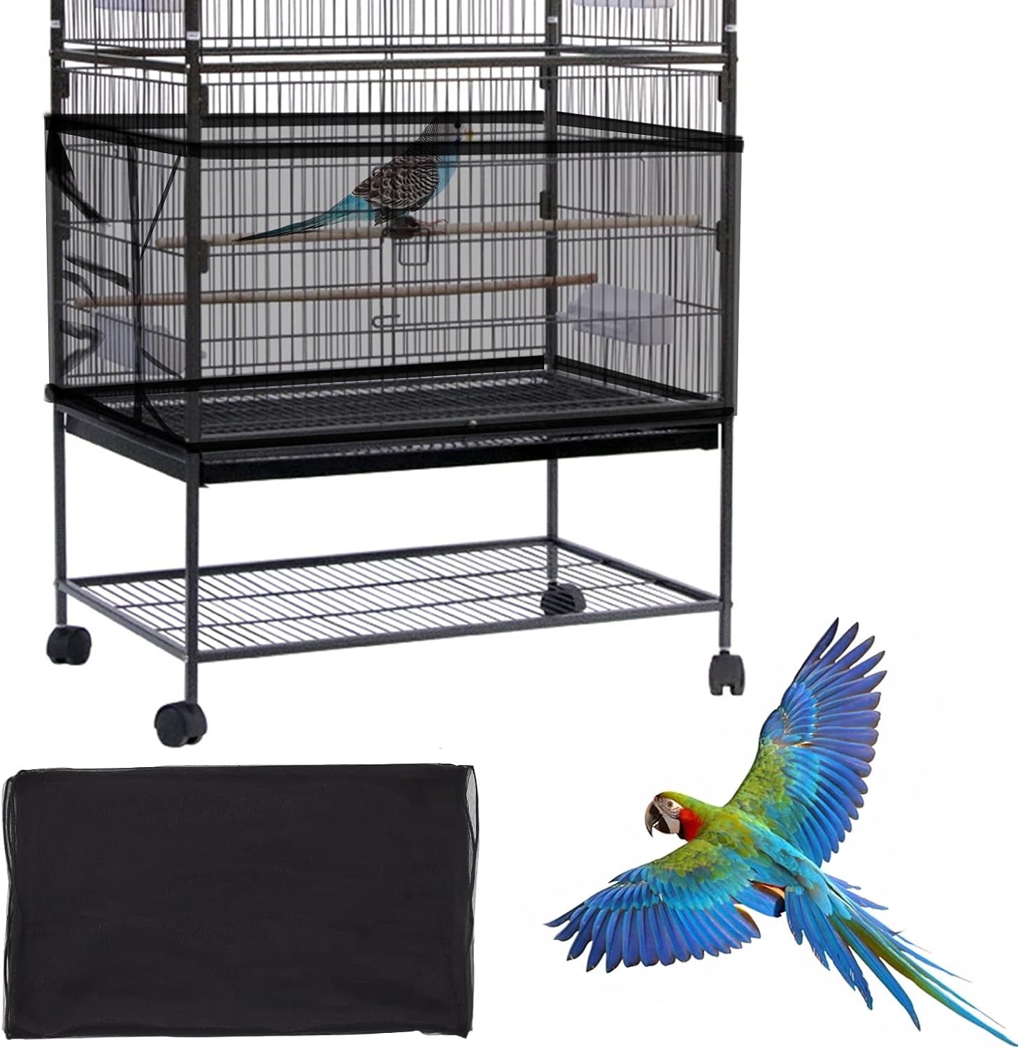 Mesh Bird Cage Seed Catchers - view 1