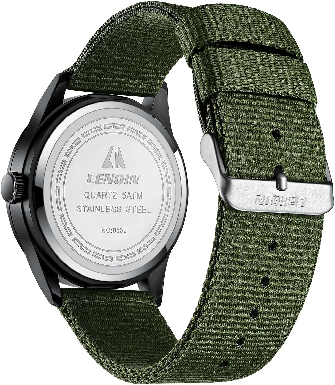 Analog Nylon Strap Wristwatches - view 2