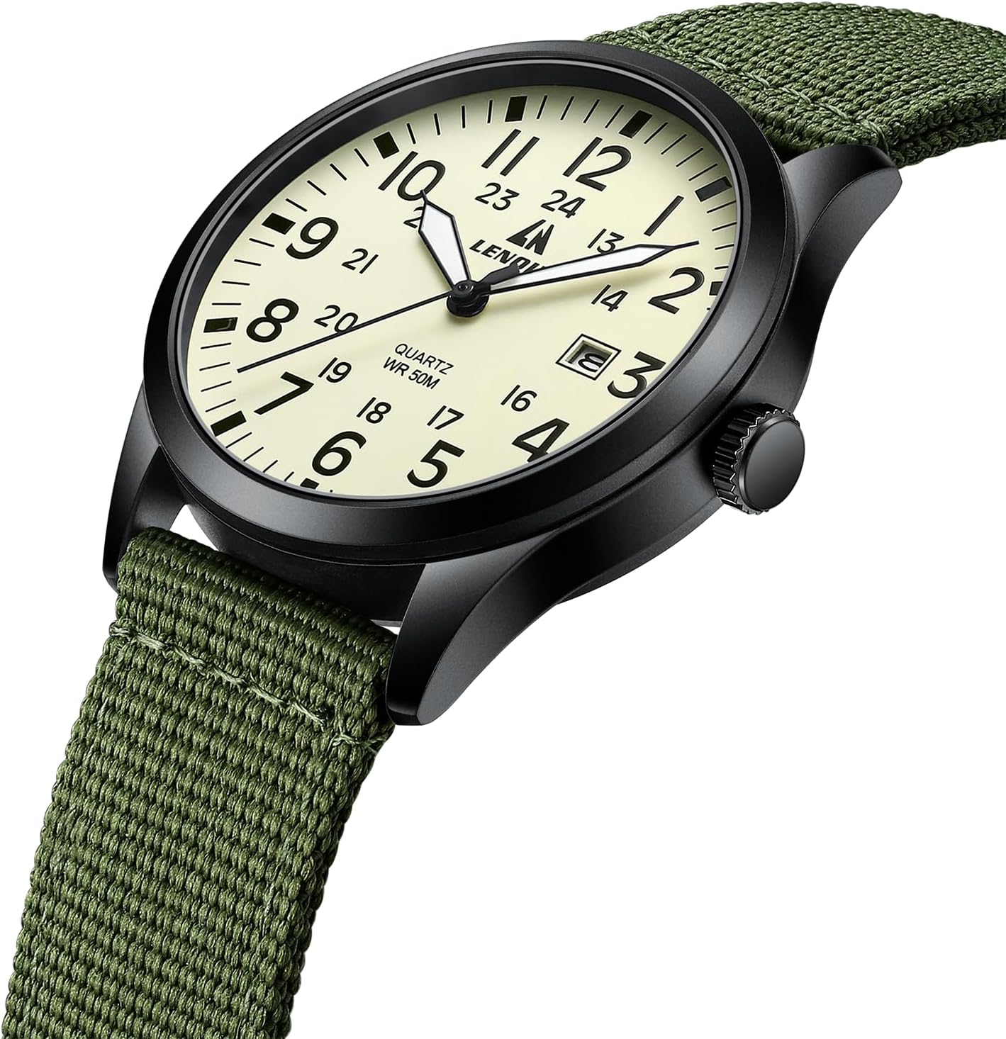Analog Nylon Strap Wristwatches - view 3