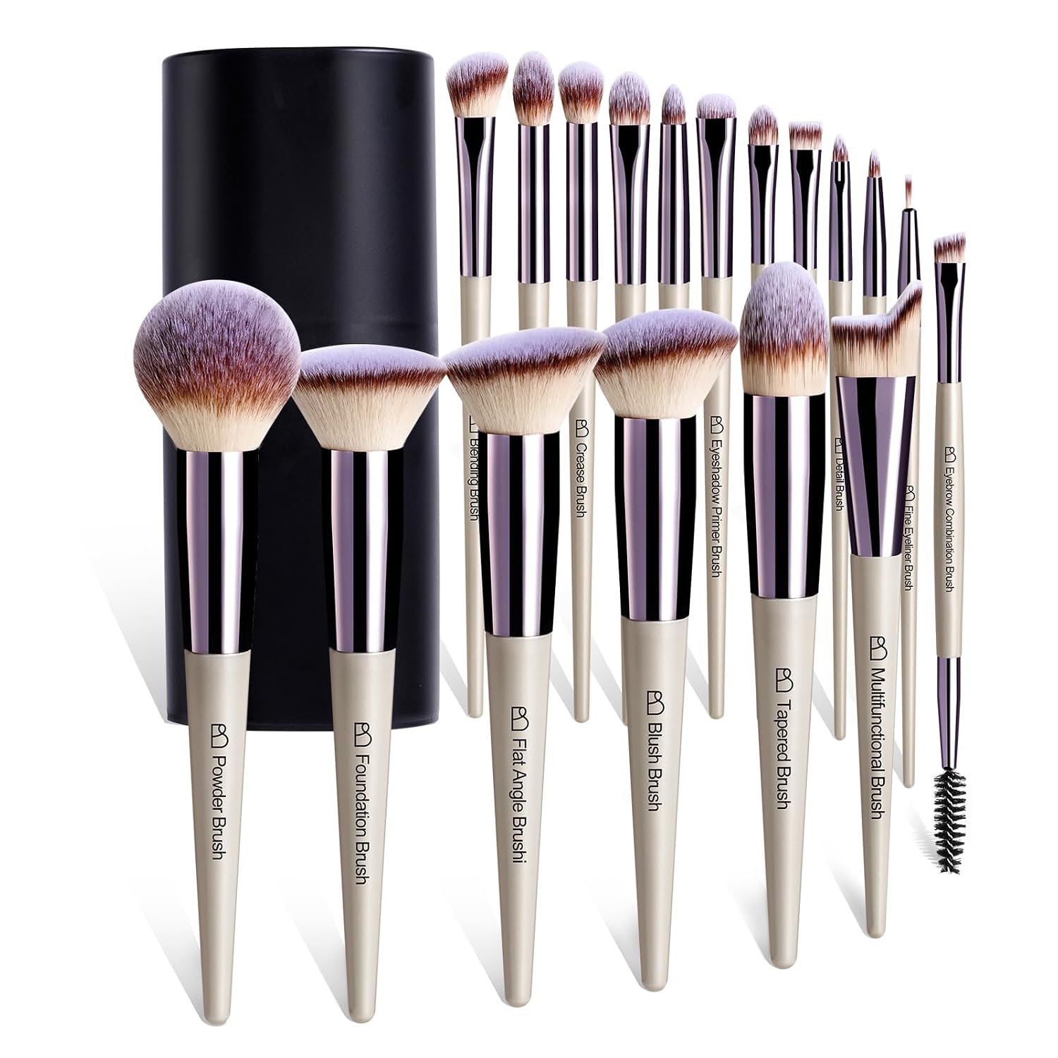 Face and Eye Makeup Brush Sets - view 1