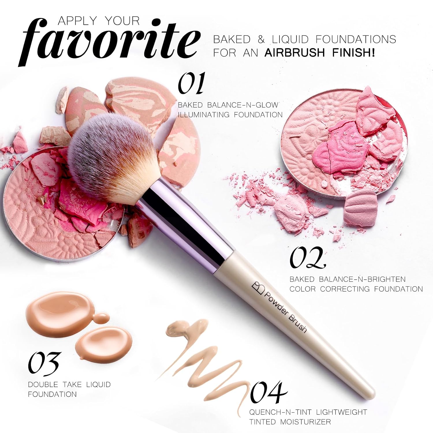 Face and Eye Makeup Brush Sets - view 2