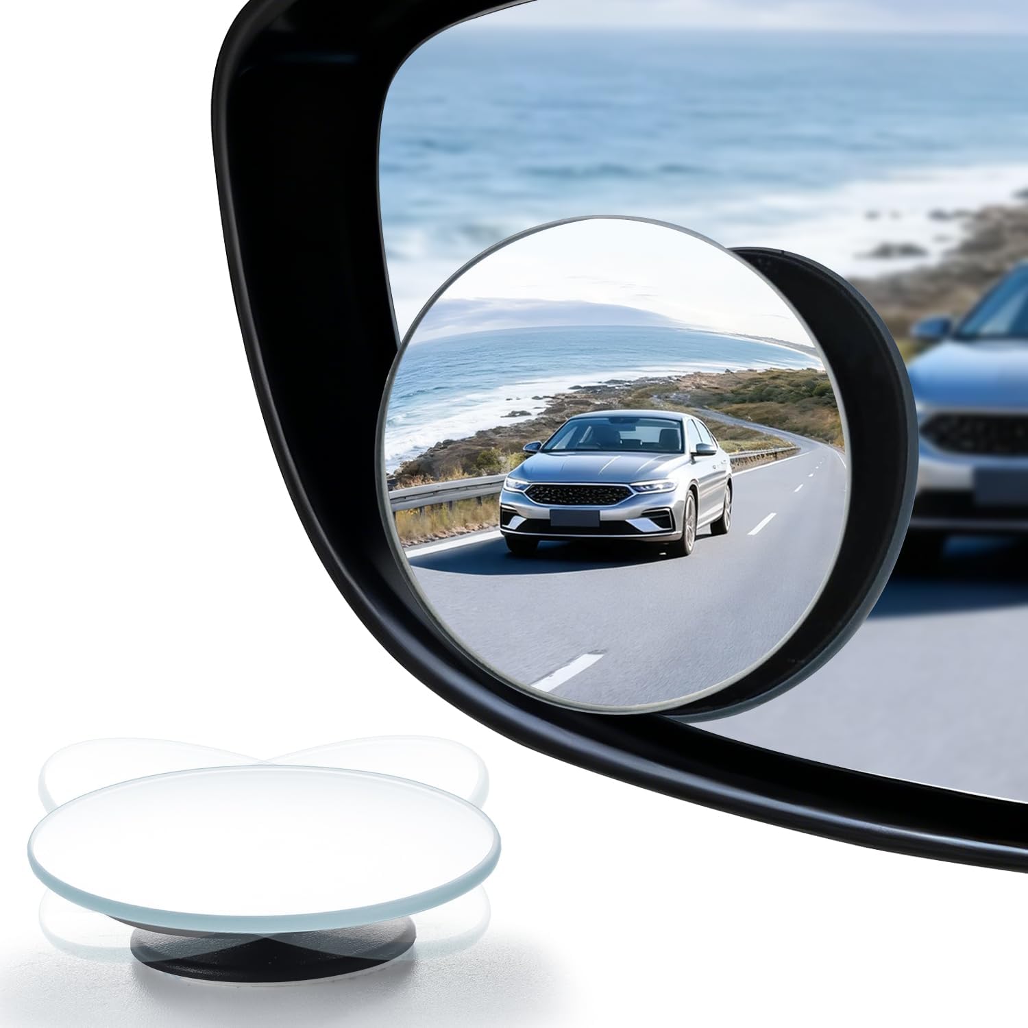 Convex Blind Spot Mirror Pairs - view 1