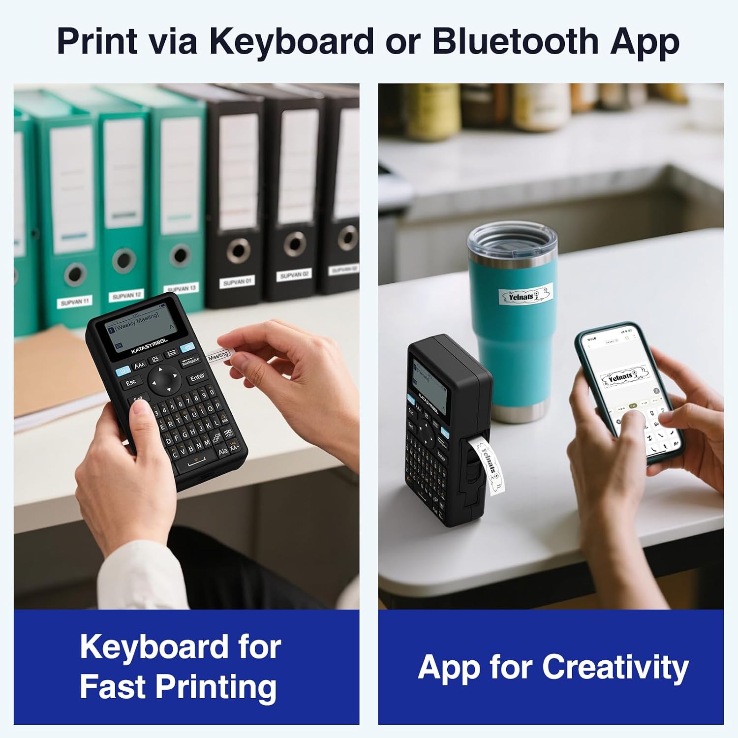 Portable Keyboard Label Printers - view 2