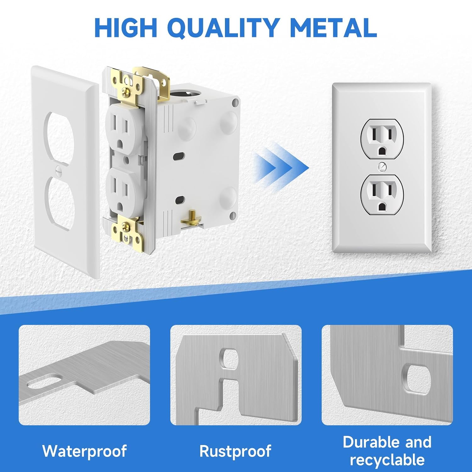 Electrical Device Leveling Spacers - view 2