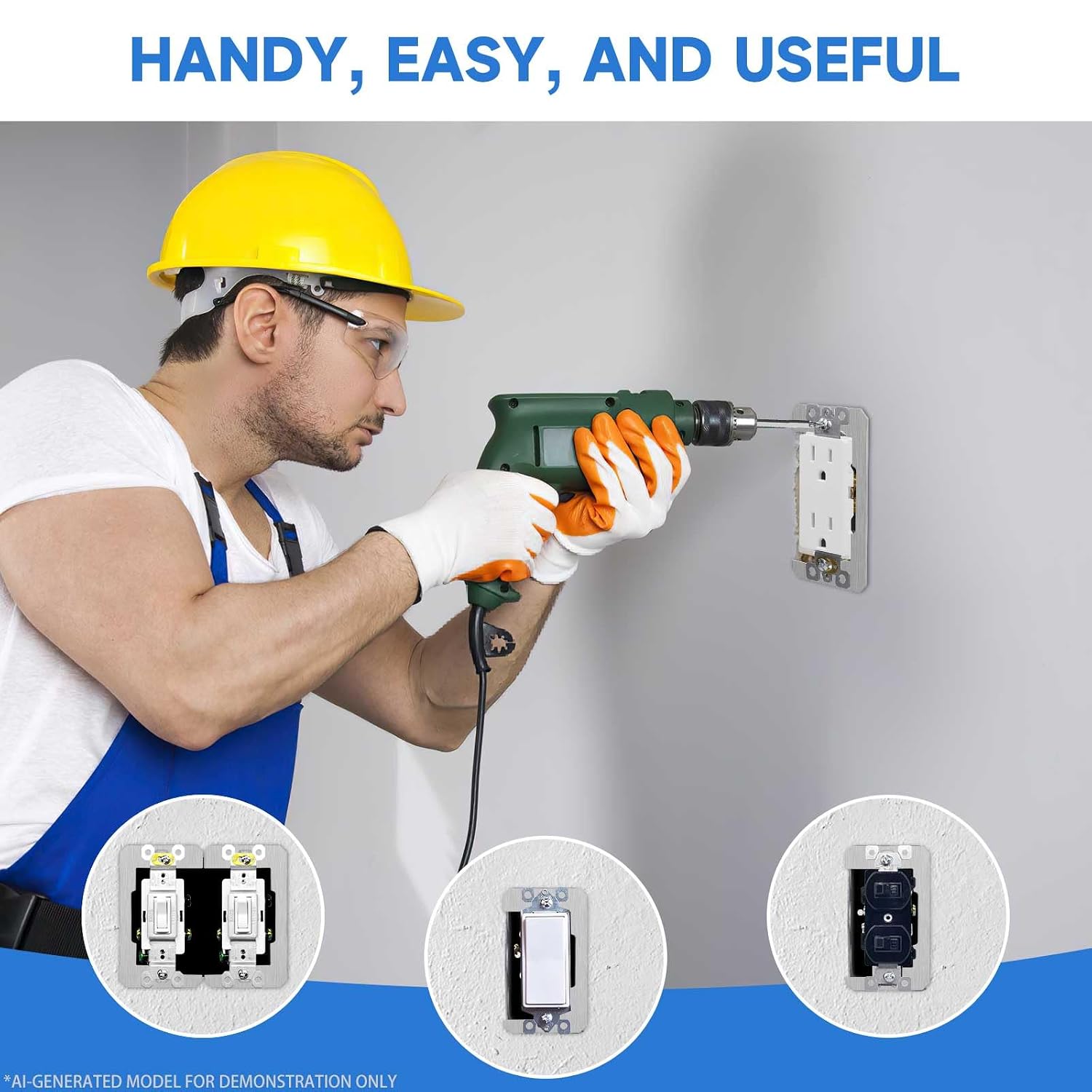 Electrical Device Leveling Spacers - view 3
