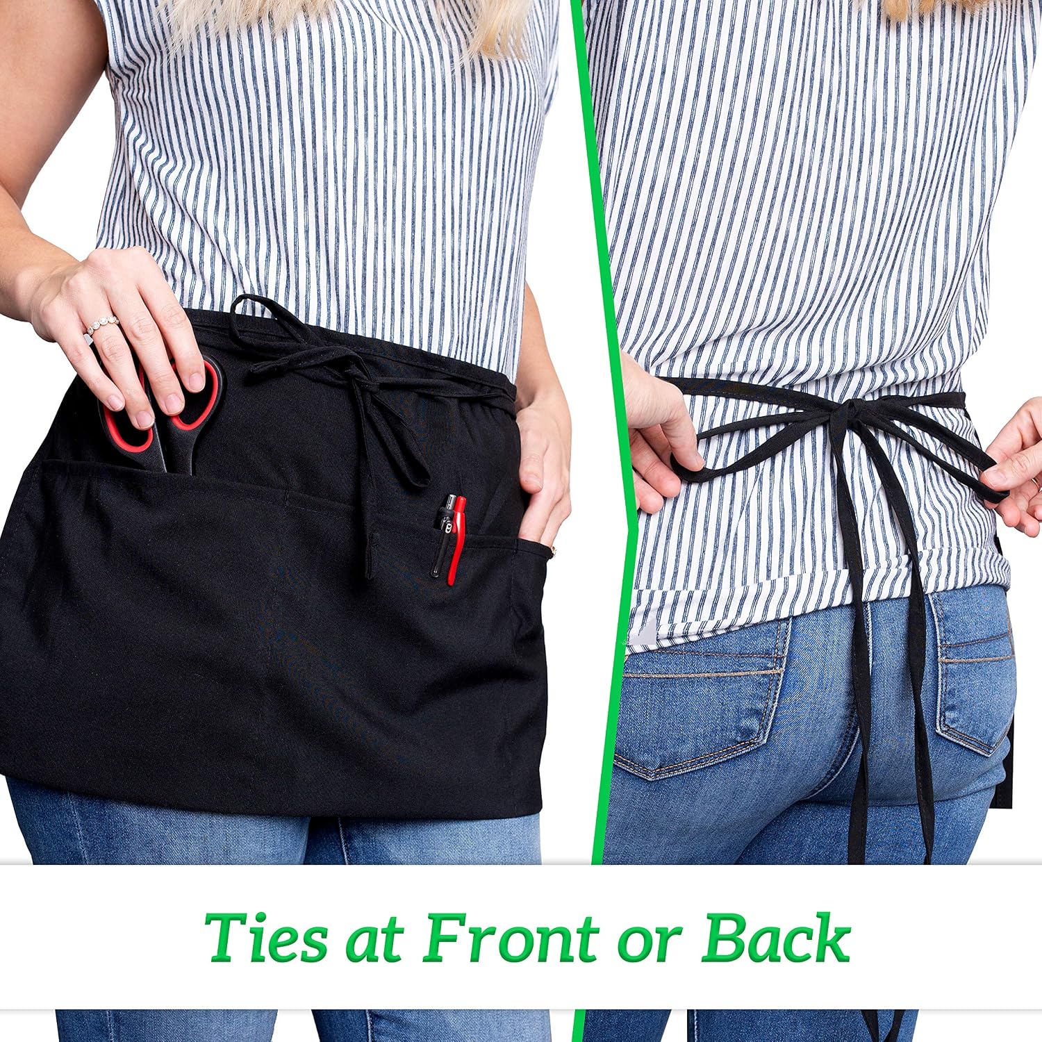 Three Pocket Waist Aprons - view 3