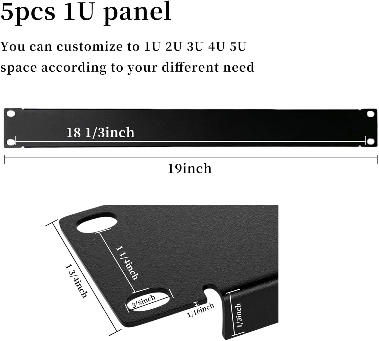 Rack Mount Blank Panels - view 2