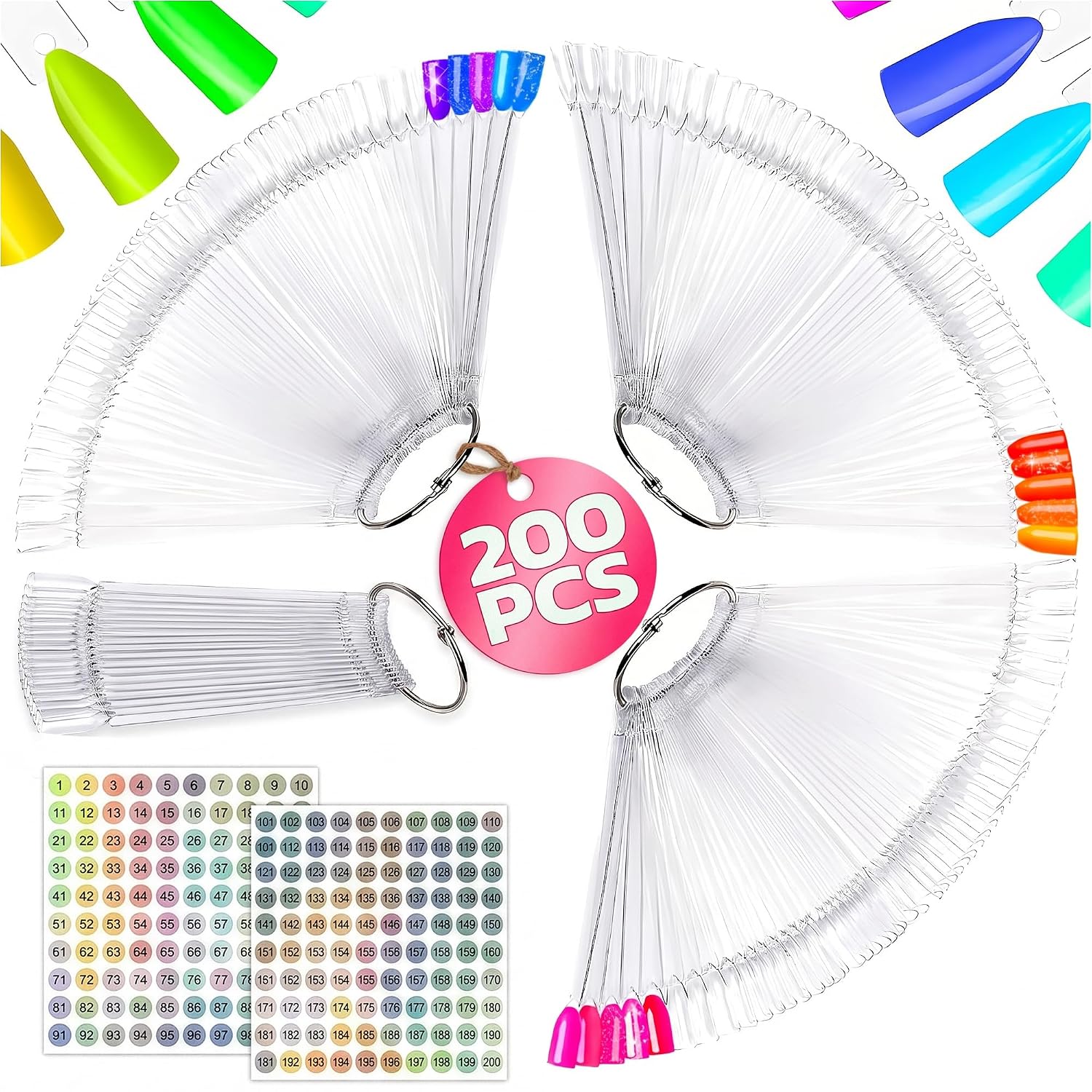 Nail Polish Display Swatch Sticks - view 1