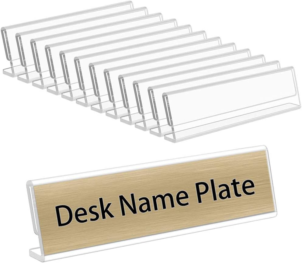 Desk Nameplate Holders - view 1