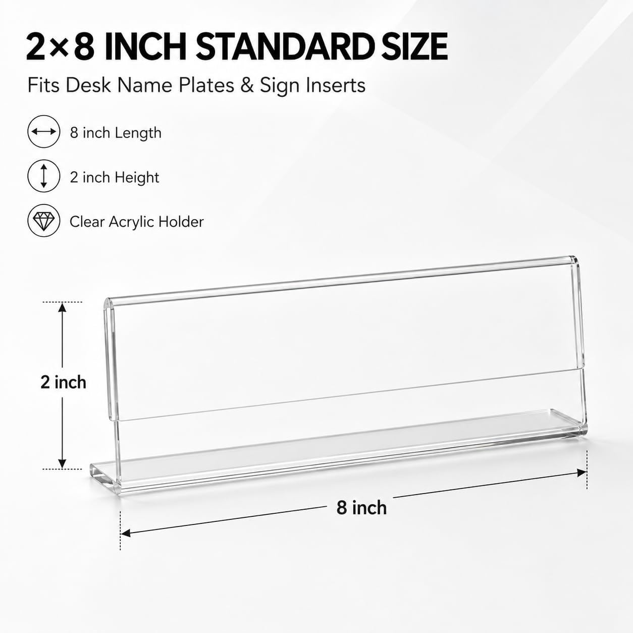 Desk Nameplate Holders - view 3