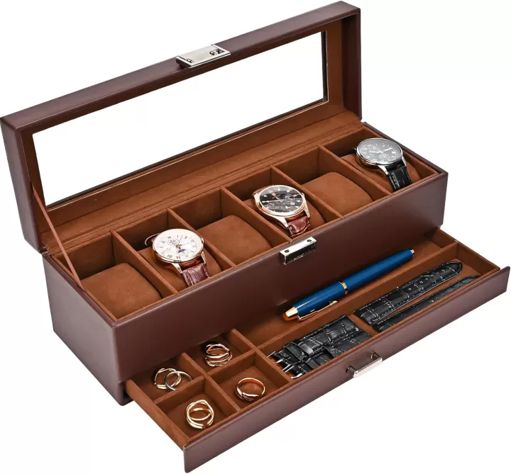 Watch Storage Boxes — Compartments and Presentation