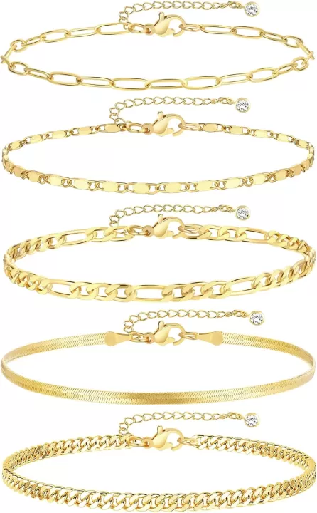 Layered Anklets — Chain and Fit Development