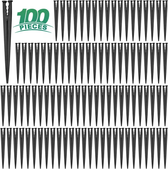 Irrigation Tube Support Stakes — Fit and Installation