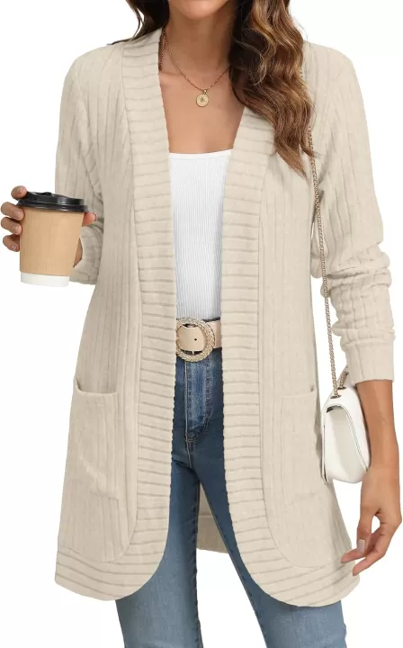 Open-Front Cardigans — Knitwear Development Inquiry